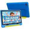 Image de Tablette Enfant Android 16 10,1", 24 Go RAM, 64 Go ROM, Coque avec Support