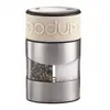 Image de Combi moulin à poivre et sel 11,2cm chrome/crème - 11002-913 - Twin - BODUM