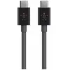 Image de Belkin F2CU052BT1M-BLK câble USB 1 m USB 3.2 Gen 1 (3.1 Gen 1) USB C Noir