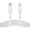 Image de Belkin Câble USB-C vers Lightning Power Delivery 18W Synchronisation 1m Blanc