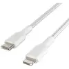 Image de Belkin Câble USB-C vers Lightning 18W Power Delivery Nylon Tressé 1m Blanc