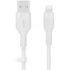 Image de Belkin Câble Silicone USB-A LTG 2m Blanc