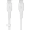 Image de Belkin Boost Charge Flex Câble silicone USB-C vers USB-C (Blanc) - 2 m