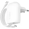 Image de Belkin Boost Charge Chargeur secteur USB-C 30 W avec câble USB-C vers Lightning (Blanc)