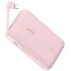 Image de Belkin Batterie externe 10K 20W avec câble USB-C intégré (Rose)