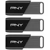 Image de PNY Attaché X 128 Go - Pack de 3 - USB 3.2