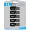 Image de PNY Attaché X 64 Go USB 3.2 - Lot de 5