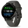 Image de Montre Connectée Mixte Garmin VENU 3S - 010-02785-00 - Bracelet Silicone Gris foncé