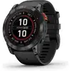 Image de Garmin Fénix 7X Pro Solar GPS NFC 51mm Gris Correa Noire Résistance 10ATM SpO2 en occasion ou reconditionné