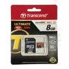 Image de Transcend microSDHC Card 8 Go