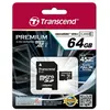 Image de TRANSCEND microSDXC 64GB Premium