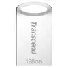 Image de Transcend JetFlash 710 - 128 Go - Argent