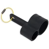 Image de Support Pour Flacon Loon Outdoors Silicone Caddy : Couleur - Noir, Modèle - Double Barrel
