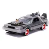 Image de Jada toys Réplique DeLorean Time Machine 1/24