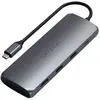 Image de SATECHI Adaptateur USB-C Hybrid multiport - Gris