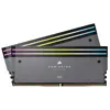 Image de Corsair Dominator Titanium DDR5 RGB 64 Go (2 x 32 Go) 6000 MHz CL30 - Gris