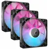 Image de Corsair Starter Kit - iCUE LINK RX120 RGB 120mm PWM Fans - Noir