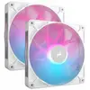 Image de Corsair Starter Kit - iCUE LINK RX140 RGB 140mm PWM Fans - Blanc