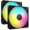 Image de Corsair RS140 ARGB Dual Pack Noir