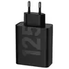 Image de Motorola Solutions Chargeur Mural TurboPower Double USB-C, 125W, Noir PG38C06632