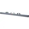 Image de VEVOR Balai magnétique suspendu - 54,5 kg - 2130 x 77 x 200 mm - Antirouille - Bac collecteur - Roues