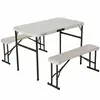 Image de Lifetime table de jardin pliante - Crème
