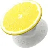 Image de PopSockets Pop Grip pour Smartphones Gén 2 Design Rondelle de Citron Puckerup Blanc
