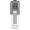 Image de Lexar JumpDrive V100 - 128 Go Blanc/Gris
