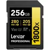 Image de LEXAR Carte SDXC 256 Go 1800X Pro 270 Mo/s Classe 10 UHS-II U3