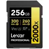 Image de LEXAR Carte SD Pro 256 Go 2000X 300 Mo/s