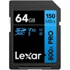 Image de LEXAR Carte SDXC 800x PRO Blue Series 64Go UHS-1 V30 - Read 150