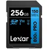 Image de LEXAR Carte SDXC 800x PRO Blue Series 256Go UHS-1 V30 - Read 150