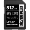 Image de LEXAR Carte SD Silver Plus UHS-1 512Go V30 R205/W150