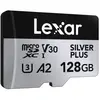 Image de Carte micro sdxc LEXAR MICROSDXC SILVER + 128 G V 30