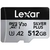 Image de LEXAR Carte microSDXC Silver Plus UHS-1 512Go R205/W150 V30