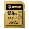 Image de LEXAR Carte SDXC Pro Gold Series ARMOR UHS-II 128Go IP68 R280/W210
