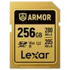 Image de LEXAR Carte SDXC Pro Gold Series ARMOR UHS-II 256Go IP68 R280/W205