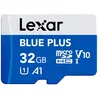 Image de LEXAR Carte microSDHC Blue Plus UHS-I 32Go V10 100MB/s avec adaptateur carte SD