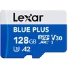 Image de Carte microsd LEXAR MICROSDXC BLUE PLUS 128 G V 30