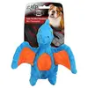 Image de AFP-Jouet Chien - AFP Peluche Peter le Mini Ptérodactyl Taille S Bleu et orange - 18,5 x 15 x 22,5 cm