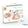 Image de Speedy Monkey Ensemble Dinette en Bois 19 Pièces Enfants