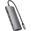Image de Satechi Adaptateur Multiports avec 4 Ports USB-C vers Ethernet V3 Gris