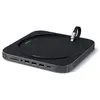 Image de Satechi Support Hub 6-en-1 pour Mac mini en Aluminium avec Bouches d'Aération Gris