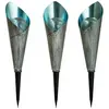 Image de BORNE SOLAIRE DESIGN METAL ET VERRE X3 EZSOLAR - GL1030EZ