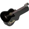 Image de Fender Guitare classique électro-acoustique CN-140SCE Nylon Thinline WN - noire