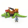 Image de Fisher price Imaginext crocodile et Capitaine Crochet