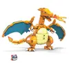 Image de Mattel Mega Construx Pokémon Dracaufeu - Orange