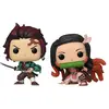 Image de Funko figurines POP Demon Slayer Tanjiro & Nezuko
