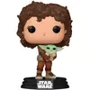 Image de Funko Figurine POP Star Wars Mandalorian Peli Motto avec Grogu
