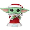 Image de Funko Figurine POP Star Wars Mandalorian Holiday Grogu